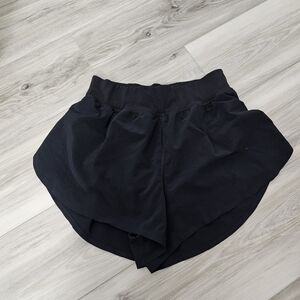 CRZ YOGA Women's Black Athletic Shorts SZ 8/10